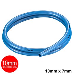 FESTO BLUE PLASTIC TUBING 10MM