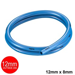 FESTO BLUE PLASTIC TUBING 12MM