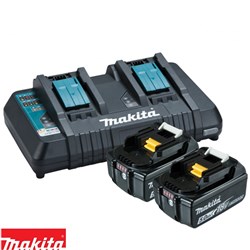 MAKITA 18V 5.0AH CHARGER COMBO