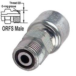 SWAGE TAIL ORFS 180' M