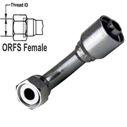 SWAGE TAIL ORFS 90' F