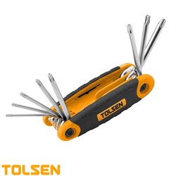 TOLSEN TORX HEX KEY SET 8PC