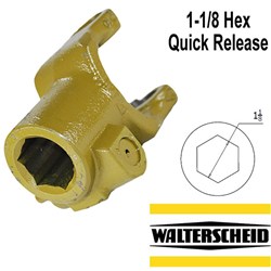 YOKE Q/R W2200 1-1/8 HEX