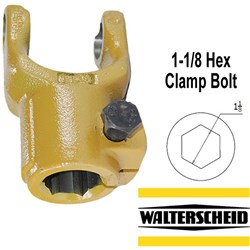 YOKE CLAMP W2200 1-1/8 HEX