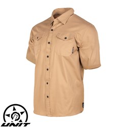 STRETCH S/S SHIRT KHAKI 3XL