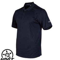 UNIT POLO SHIRT S/S NAVY LRG