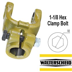 YOKE CLAMP W2300 1-1/8 HEX