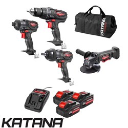 KATANA 18V TOOL COMBO 4PC