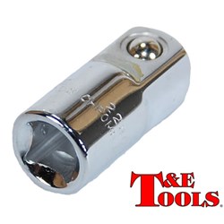 ADAPTOR 1/4 FEMALE X 3/8 MALE