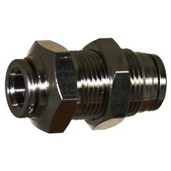 RAPID-FIT S/S 12MM BULKHEAD