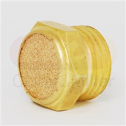 BRASS BSP BREATHER SINTERED M