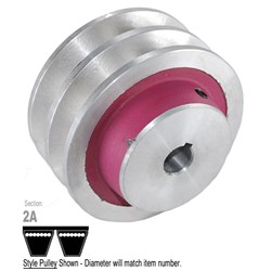 V-PULLEY 2A SECTION X 3-1/2