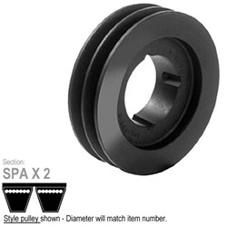 TAPER FIT PULLEY (1210)