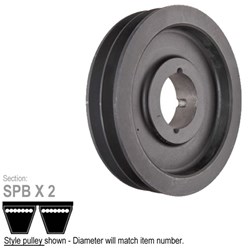 TAPER FIT PULLEY (1610)