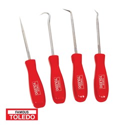 TOLEDO PICK & HOOK SET 4 PIECE