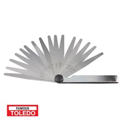 TOLEDO FEELER GAUGE 16 BLADE
