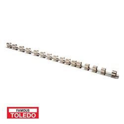 TOLEDO SOCKET RAIL 1/2 SQ DR