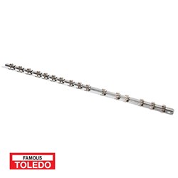 TOLEDO SOCKET RAIL 1/4 SQ DR