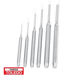 TOLEDO PIN PUNCH SET 6 PIECE
