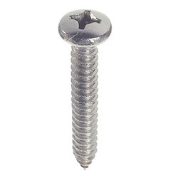 304 PAN HEAD SCREW 10G X 1"