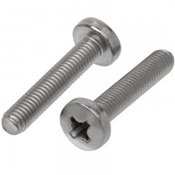 PAN PHILLIP S/S SCREW M6X20MM