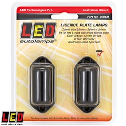 LED LICENCE PLATE LAMP PK2