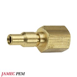 JAMEC COUPLING 1/4" TWIN PACK
