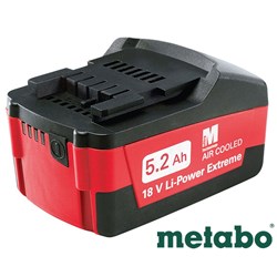 METABO 18V/5.2Ah BATTERY