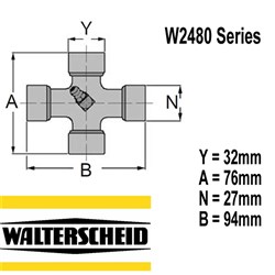 UNI JOINT 2480 M32XM76/M27XM94