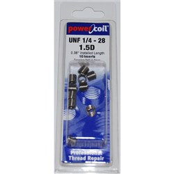 POWERCOIL INSERT UNF 1/4X28