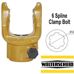 YOKE CLAMP W2500 1-3/4X6SPLINE