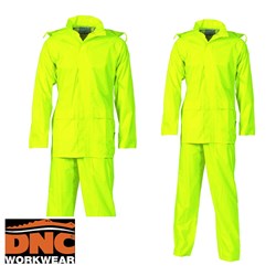 DNC RAIN BASE SET YELLOW (XL)