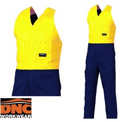 HI VIS Y/N ABACK OVERALL 102R