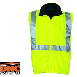 HI VIS Y/N VEST REVERSIBLE SML