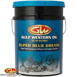 GULF WESTERN SUPER BLUE GREASE