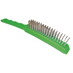 STAINLESS 4 ROW WIRE BRUSH