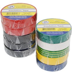 INSULATION TAPE RAINBOW PK10