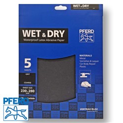 WET & DRY SAND PAPER 120 GRIT