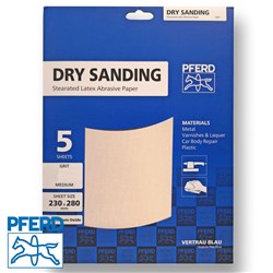 DRY SANDING PAPER 120 GRIT