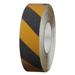 TAPE ANTISLIP BLK/YEL 48MMX18M