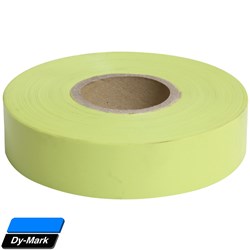 FLAGGING TAPE 25MM GLO YELLOW