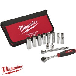 MILWAUKEE 3/8" DR SOCKET SETS