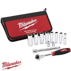MILWAUKEE 3/8" DR SOCKET SETS