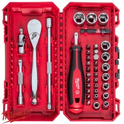 MILWAUKEE SOCKET & BIT SET 38P