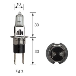 HC3 12V 55W P22D/5 BL PK 1