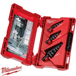 MILWAUKEE STEP DRILL SET 3PC