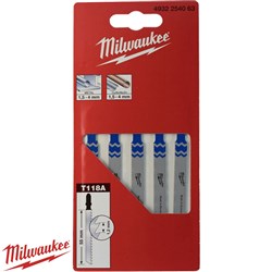 MILWAUKEE JIGSAW BLADES 5 PACK