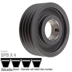 TAPER FIT PULLEY (1615)