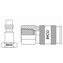 AIR COUPLING RYCO 500 SERIES F