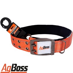 DOG COLLAR ORANGE 40MM X 65CM
